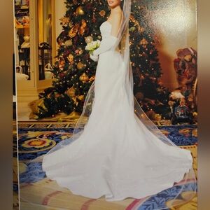 Elegant White Wedding Dress